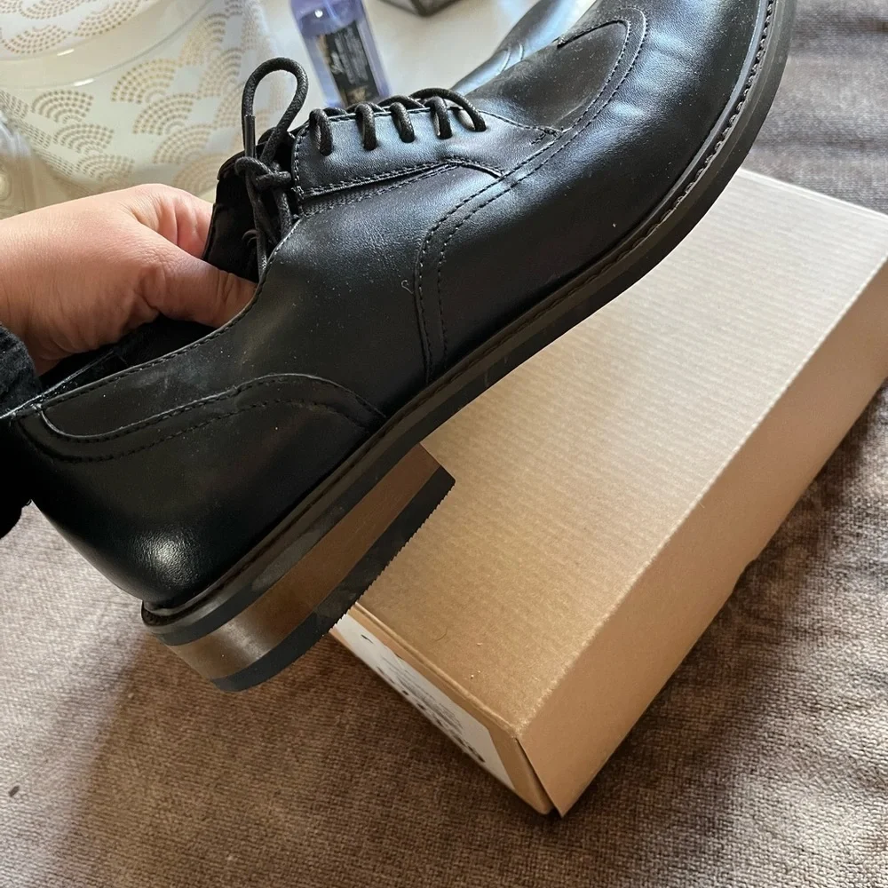 Men’s MIX No. 6 Black Leather Oxfords - Size 11M